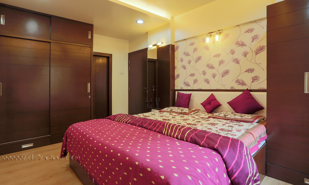 Compact Apartment Rajesh Nikam Bedroom
